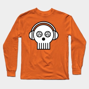 Skull DJ Long Sleeve T-Shirt